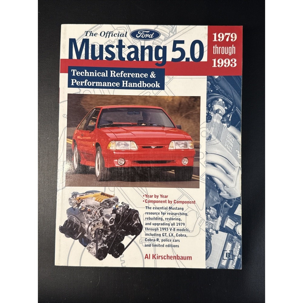 NEW PRINTED BOOK 1979-1993 Ford Mustang 5.0 V8 Technical/Performance Manual FM5